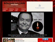 Tablet Screenshot of boguslaw-kaczynski.pl